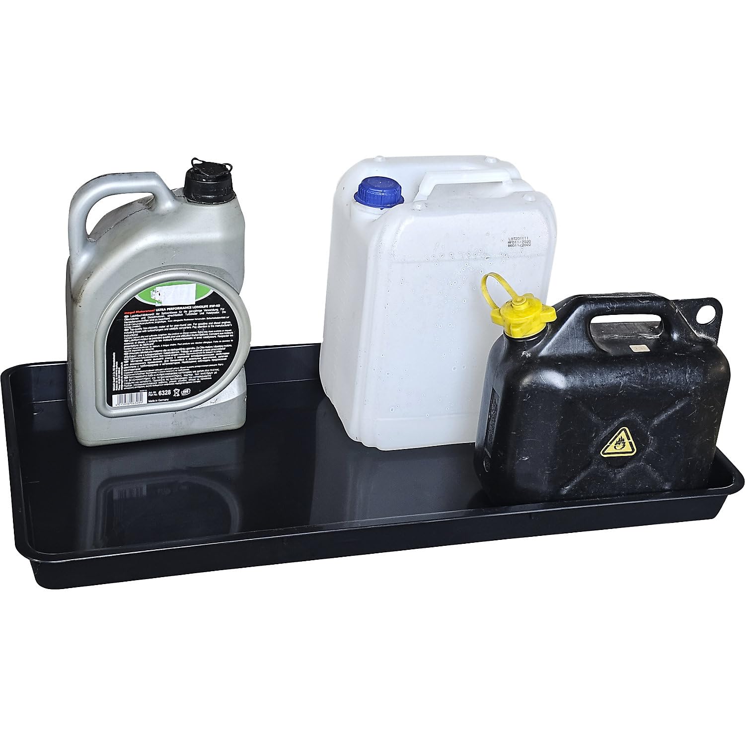 Vasca universale in PE per taniche 11,5 l 790 x 400 x 50 mm impilabile