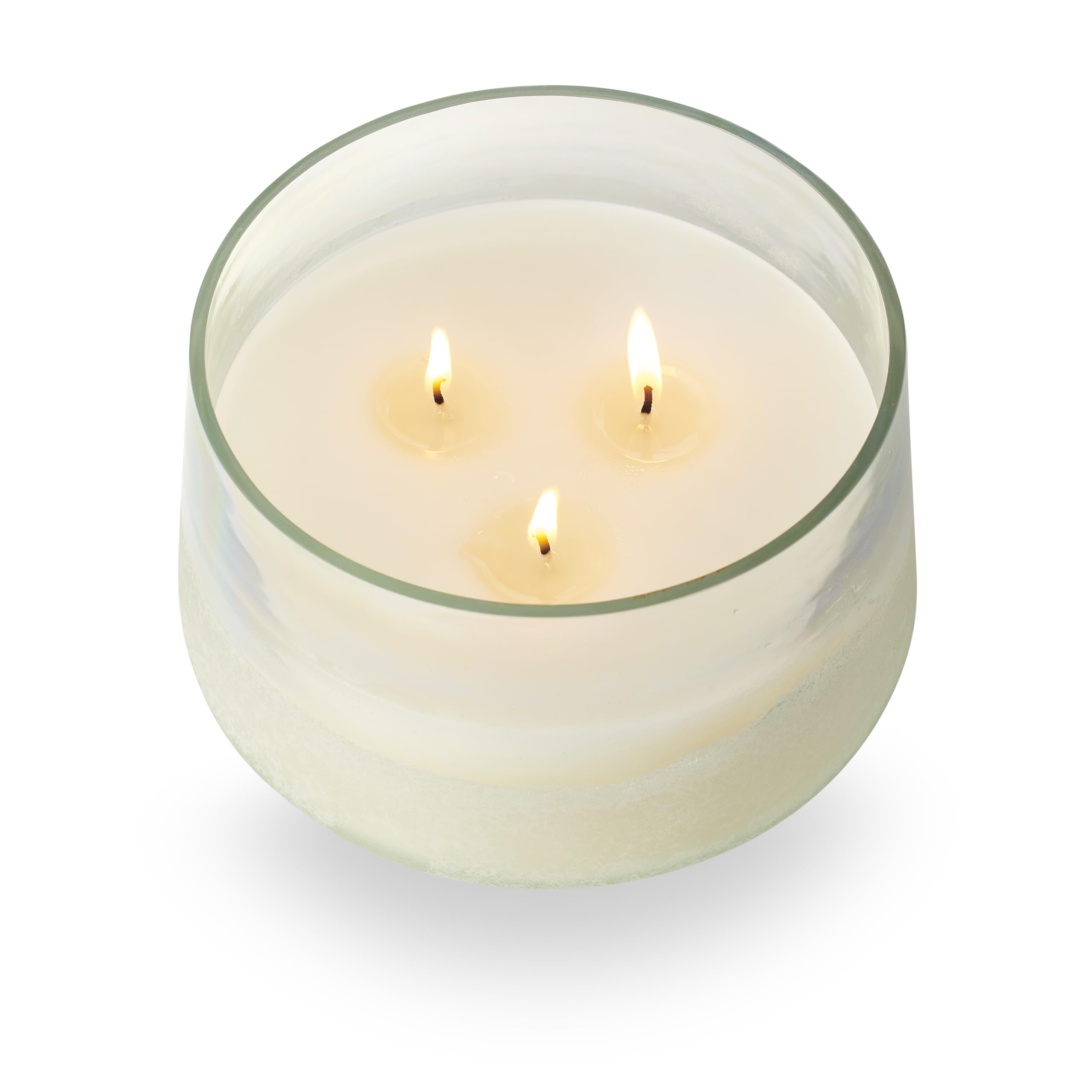 ILLUME Beautifully Done Fresh Sea Salt Large Baltic Glass Candle