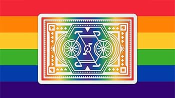 ART OF PLAY × DKNG レインボーホイール全６種 Amazon.com: DKNG Rainbow Wheels (Blue) Playing Cards by Art