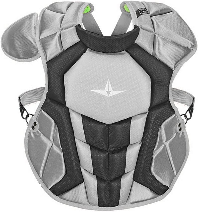 All-Star CPCC912S7XBK S7 Axis Chest Protector/Meets NOCSAE/Ages 9-12 BK : Automotive