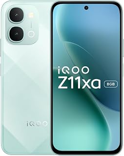 iQOO Z11xa 5G (Prismatic Green, 8GB RAM, 128 GB Storage) | Massive 7200mAh Battery | Dimensity 7400 Turbo Processor | OriginOS 6 with 4 Years of Security Updates*
