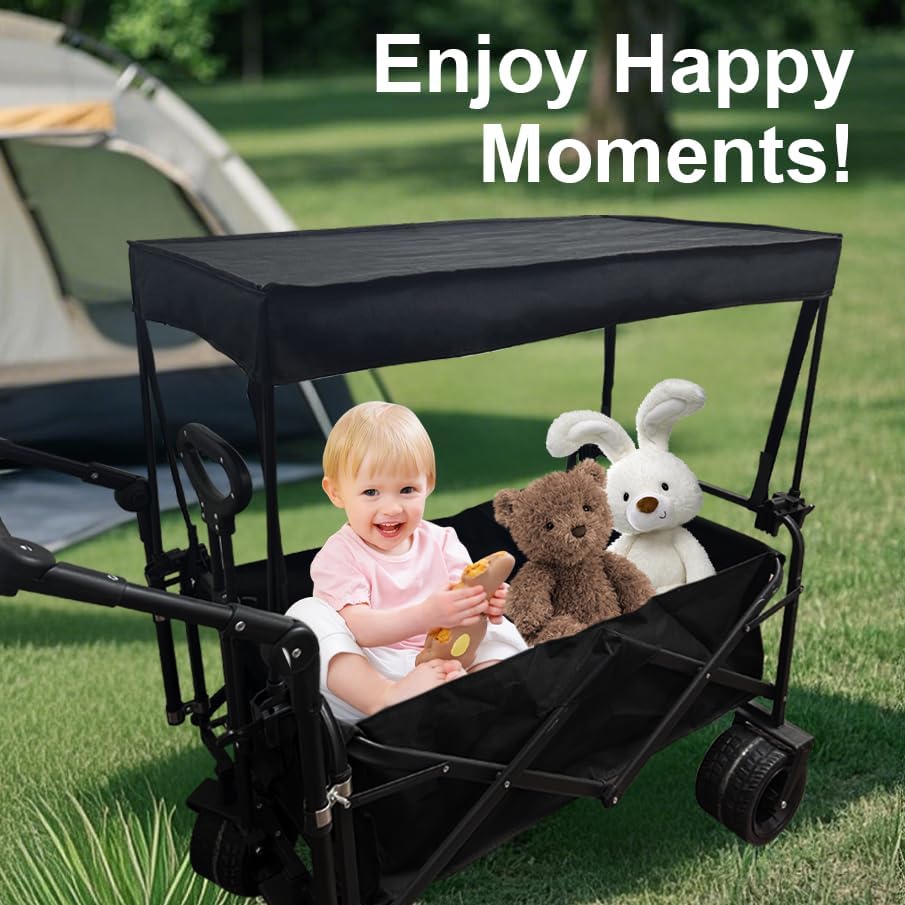 Miniatura 6 de Toldo universal para accesorio de carro plegable, cubierta de toldo plegable, accesorios de carrito de carrito, tela Oxford, reemplazo de toldo