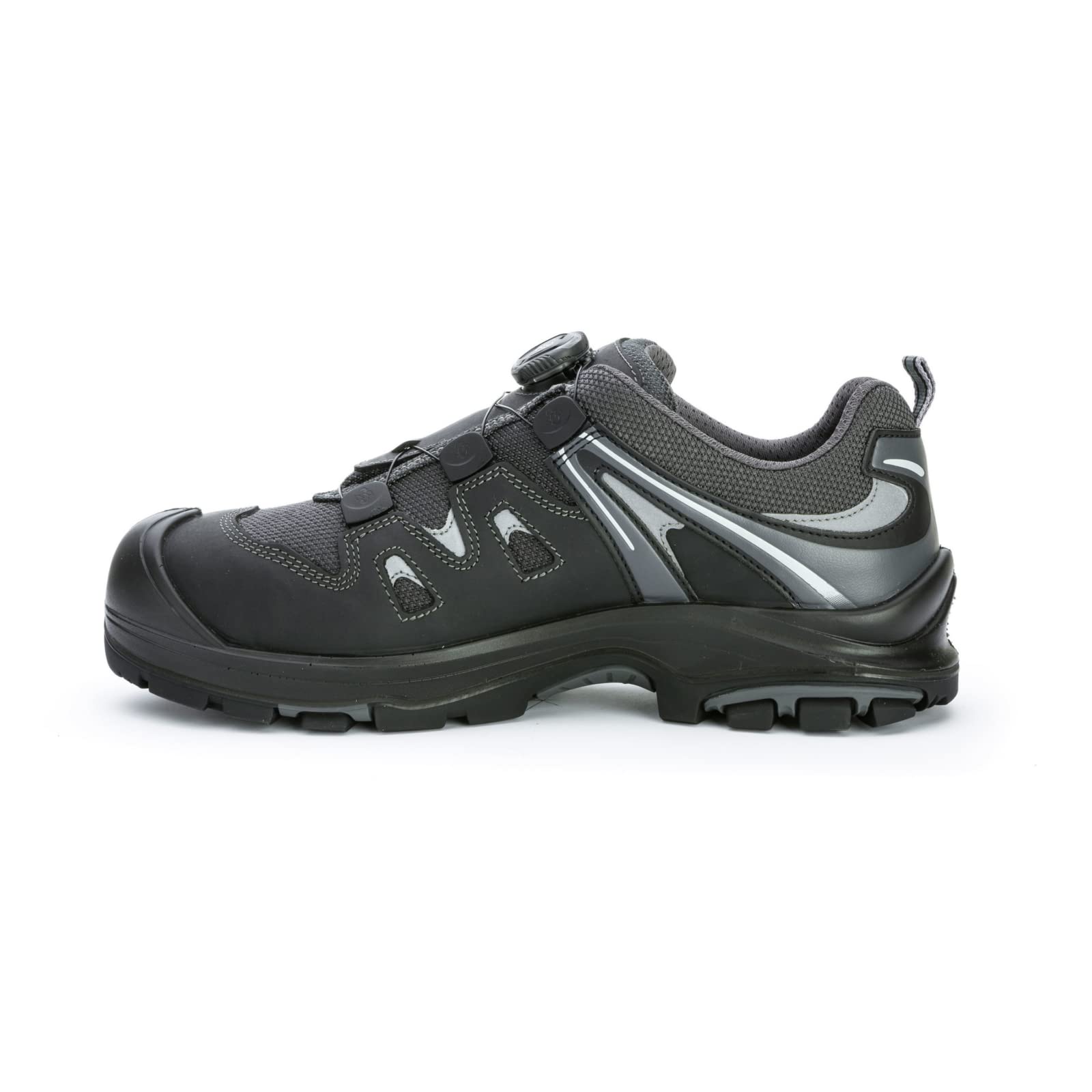 WÜRTH MODYF Sicherheitsschuhe S3 SRC Techno Flexitec in anthrazit grau - Arbeitsschuhe für Herren und Damen - mit Metallelementen & wasserabweisend - in den Größen 38-47