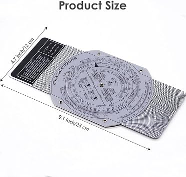 E6B flight computer aviation plotter navigation calculator flight computer circular slide rule used in aviation flight training pilot training internships