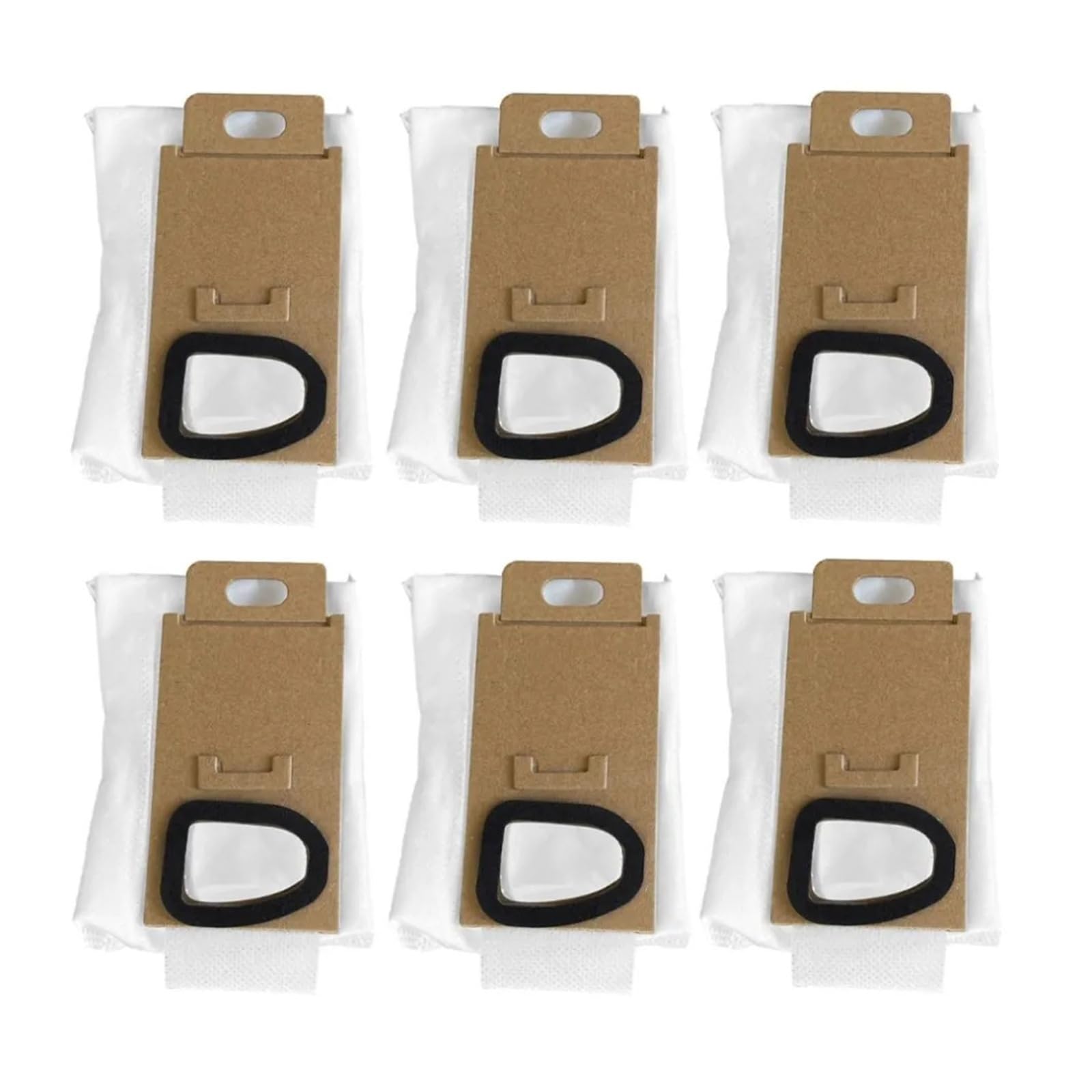 EEZII Dust Bags，Compatible For Roborock，H6 H7 Fabric Vacuum Bag