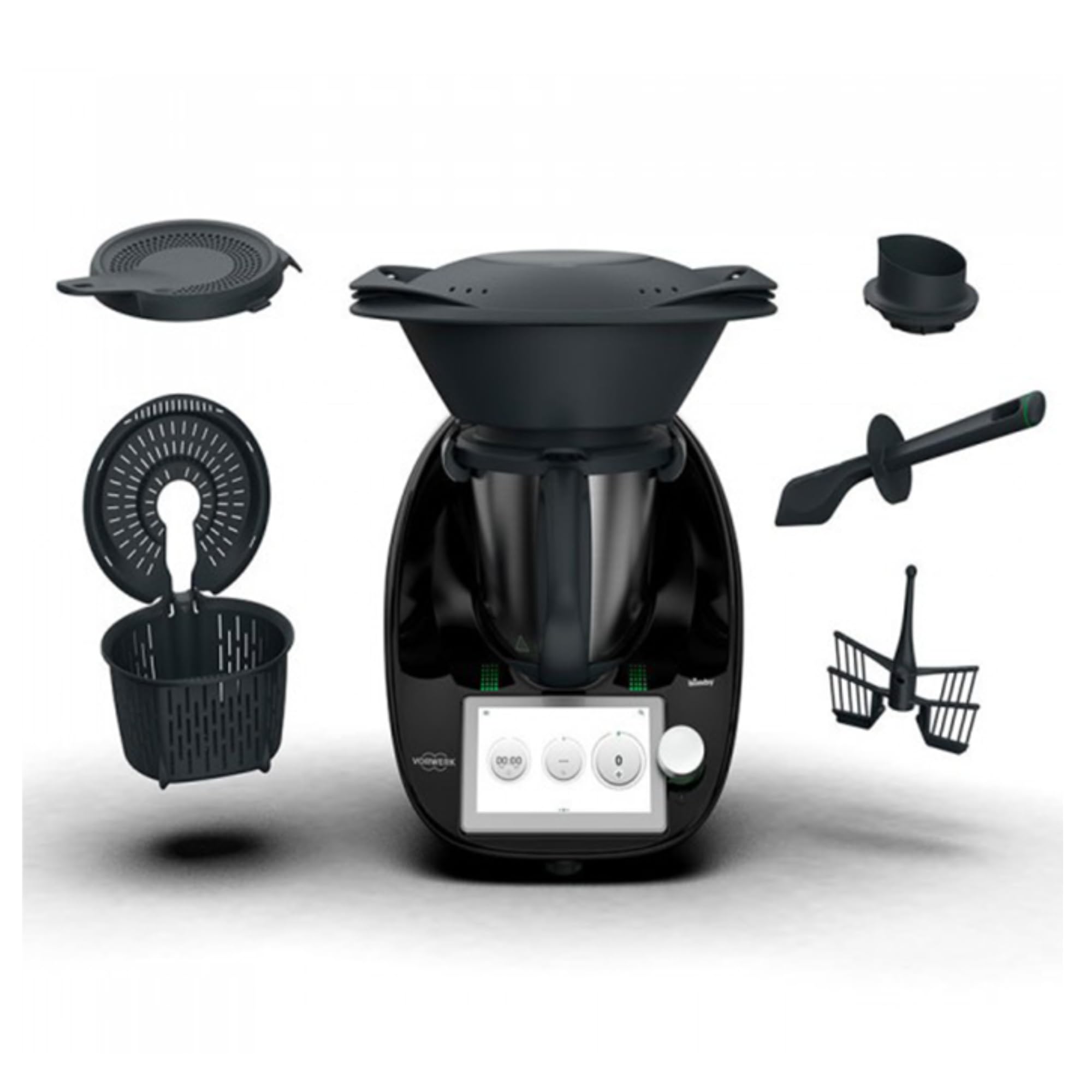 Bimby TM6 Black Limited Edition – Robot da Cucina Multifunzione con Cottura Guidata, Bilancia Integrata, Display Touch e Connessione Wi-Fi – Edizione Speciale Nera (Ricondizionato)