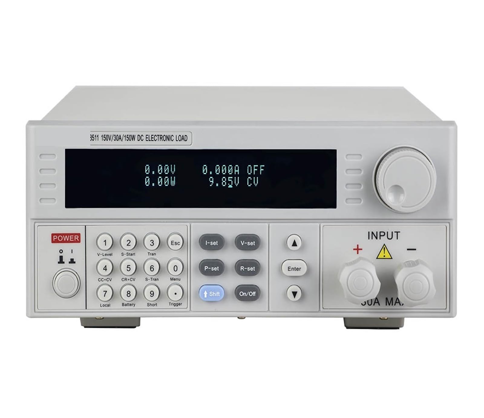 Tester LCR Per Schermo Di Visualizzazione VFD Ad Alta Luminosità 0-150V 0-30A 150W Digitale CC Elettronico RK8511