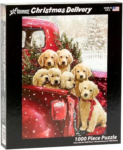 Vermont Christmas Company Happy Holidays - Rompecabezas De 1000 Piezas