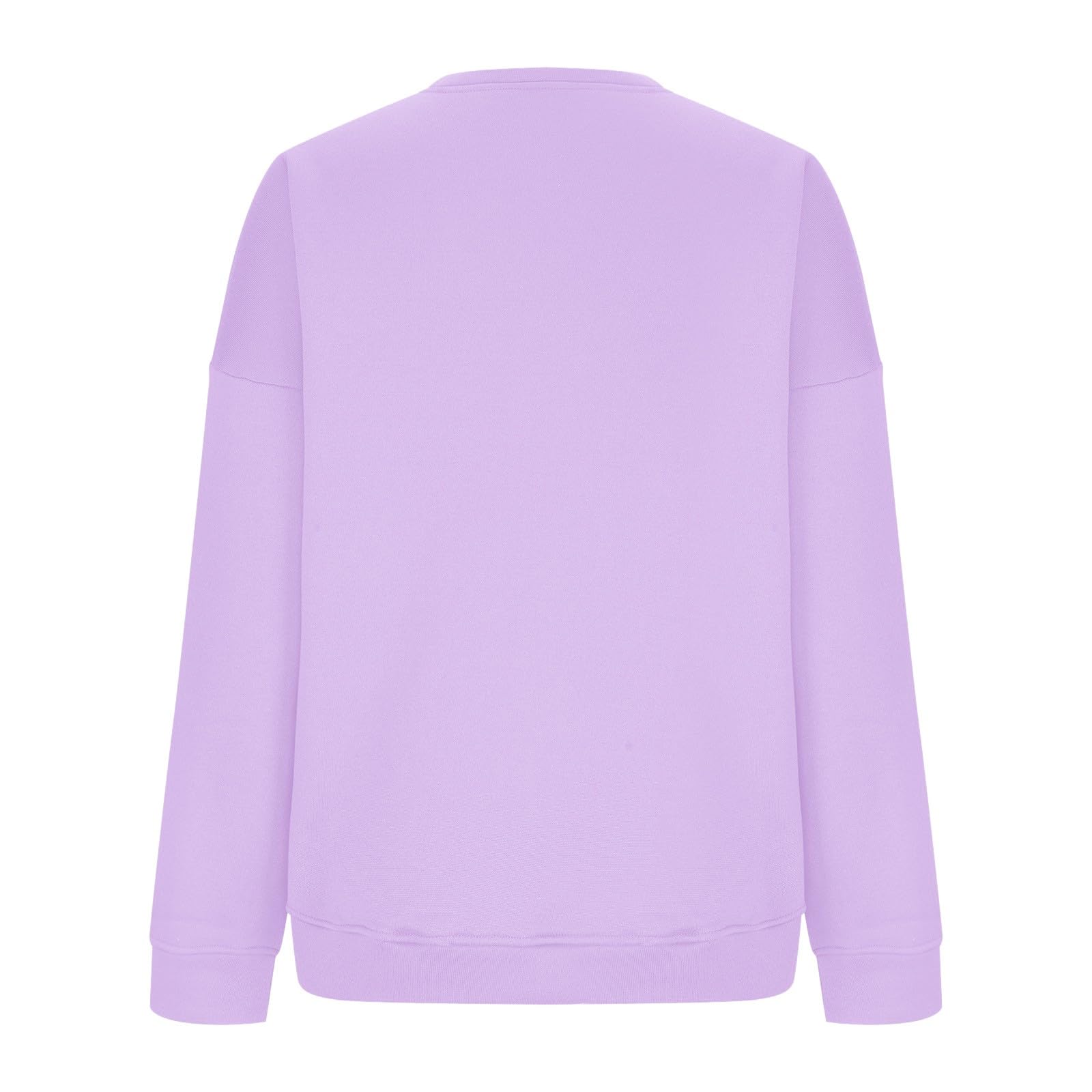 midelxp Sudaderas de cuello redondo de gran tamaño para mujer, forro polar suave, manga larga, casual, cómodas, lindas sudaderas con capucha para adolescentes y niñas