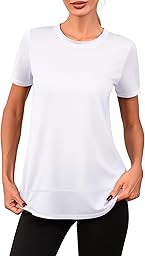 Women's Short-Sleeved Gym T-Shirt for Yoga Running Fitness