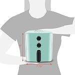Elite Gourmet EAF-3218BL Compact personnel 1.1Qt Space Sauver l'électricité chaude Air Cuisinière en moins d'huile de friteuse, minuterie & Contrôles de température, menthe