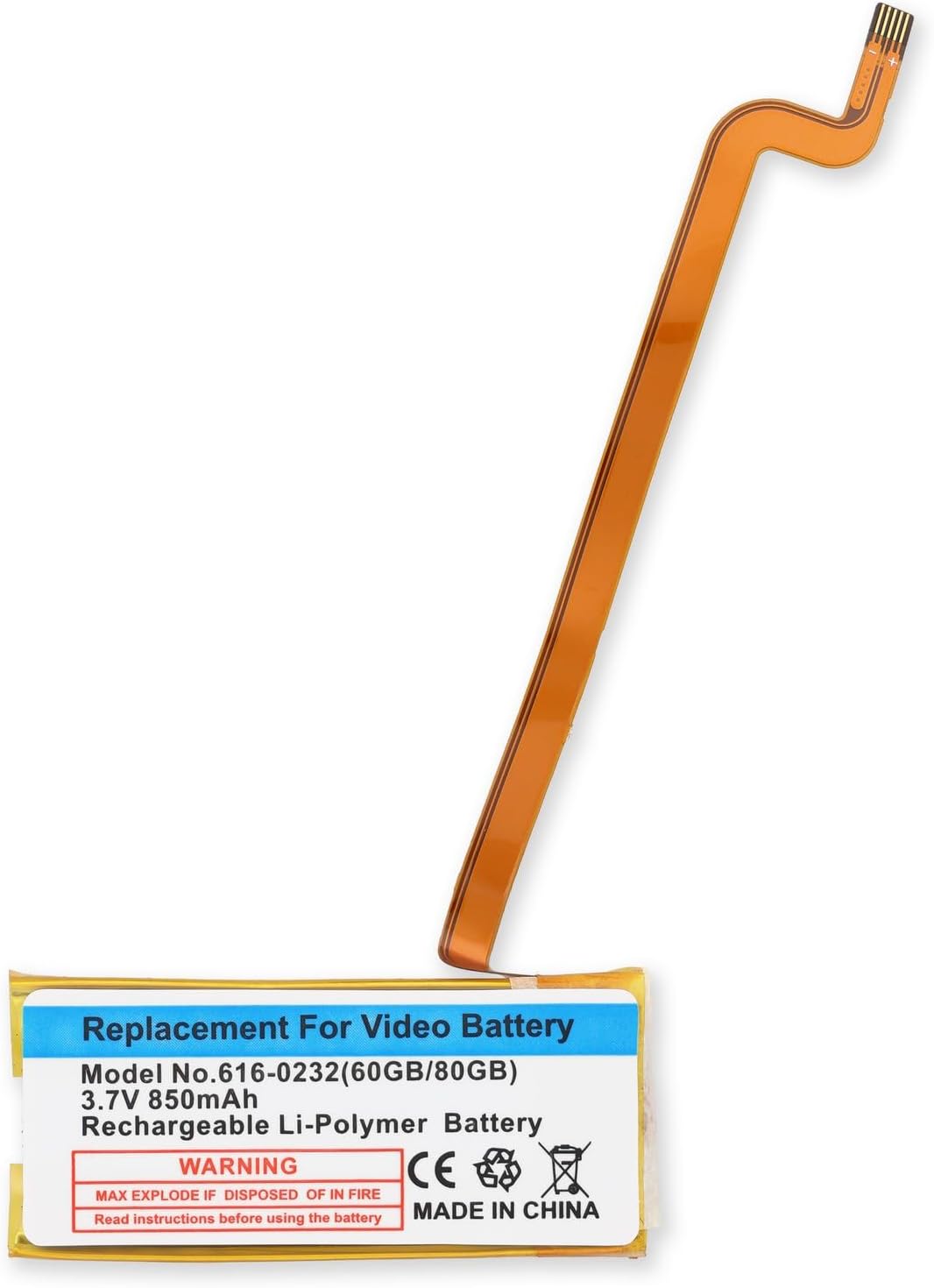 iFixit Battery Compatible with iPod Video 60/80 GB