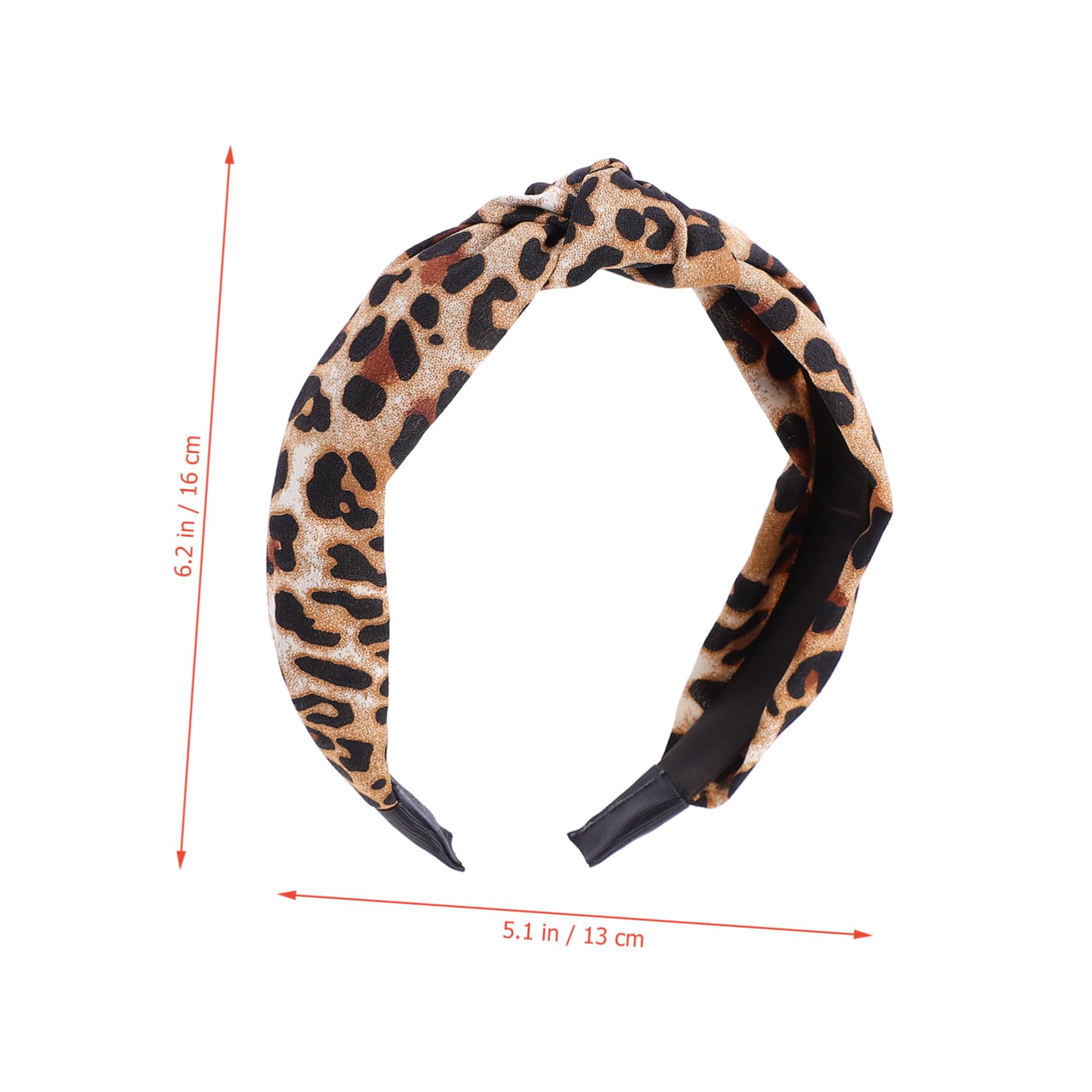 12pezzi Fasce Per Leopardate Da Ampie e Comode Per Donne e Ragazze Accessori Eleganti Per Acconciature Quotidiane e Occasioni Speciali