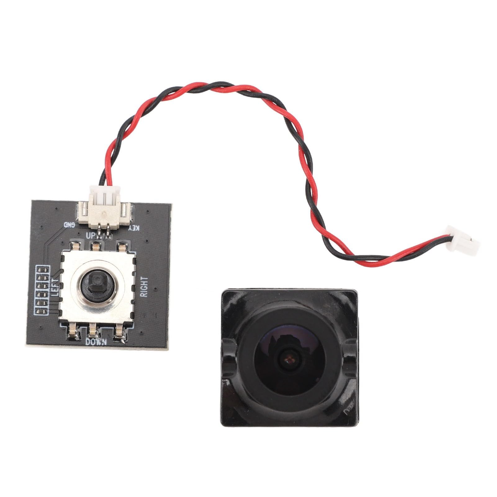 1200TVL FPV Camera, 2.1mm 125 Degree Wide Angle Lens for FPV Flight, DC 5-35V FPV Camera for Quadcopter Drone, FOV, NTSC PAL Switchable