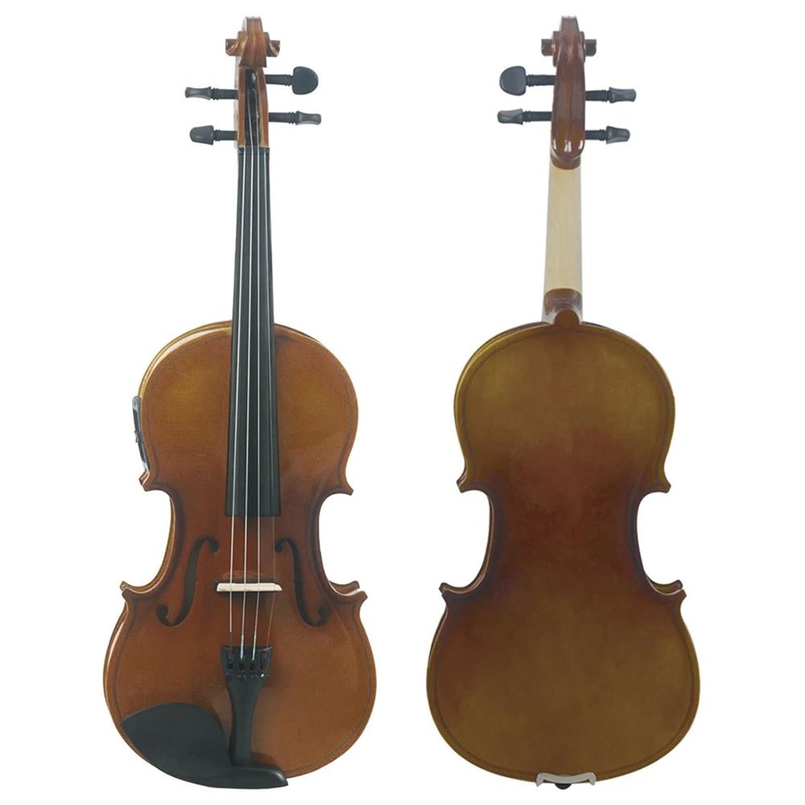 Violino 4/4 Violino Acustico Elettrico Violino Acustico Strumento A Corde Di Violino In Legno Massello Con Custodia Per Arco