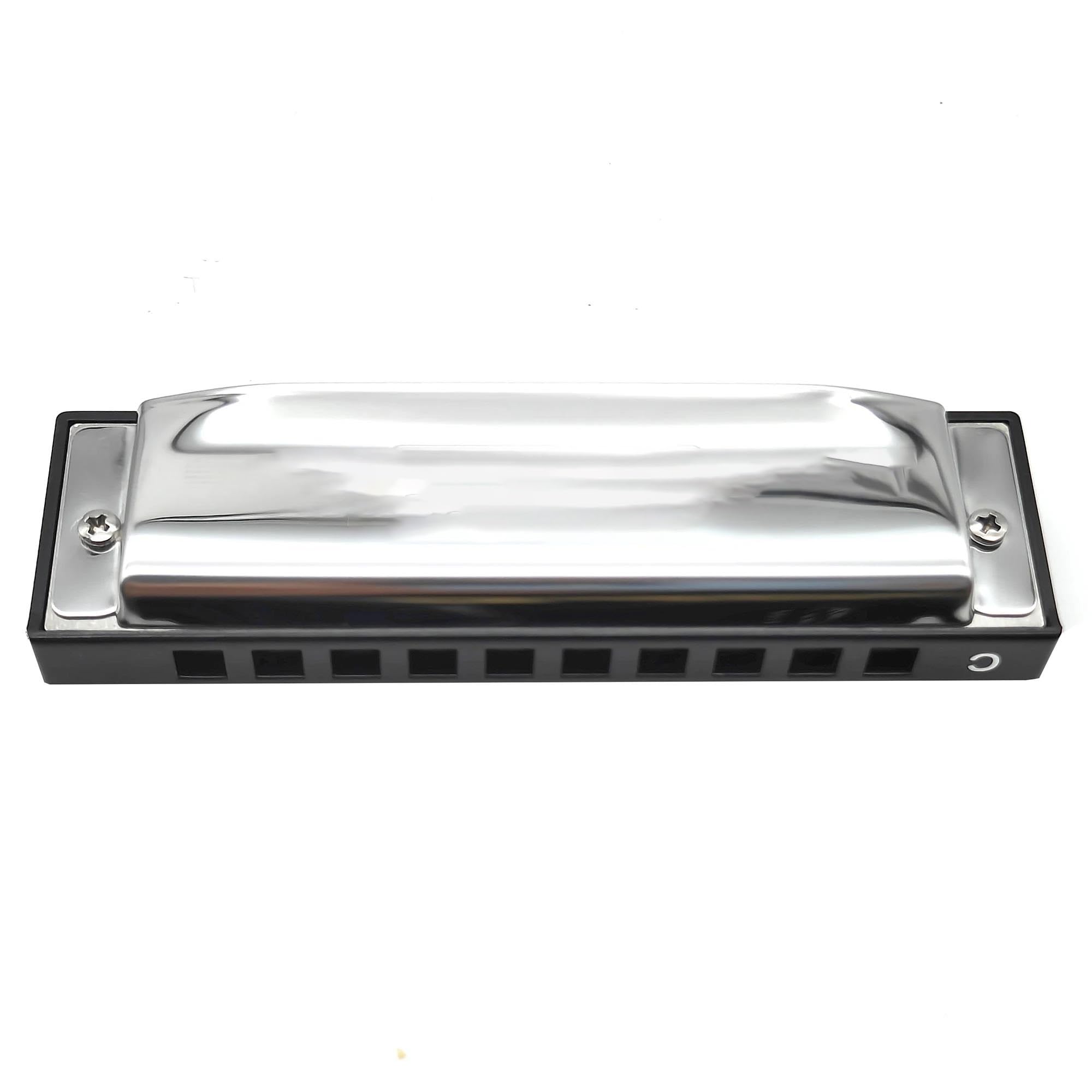 Harmonijka Ulepszona Harmonijka Bluesowa C Tonacja 10 Otworów 20 Tonów Blues Harp Mouth Organ Diatoniczna Harmonijka Dla Dorosłych Początkujących