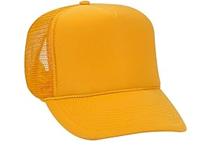 Gold Crown Mesh Trucker Hat