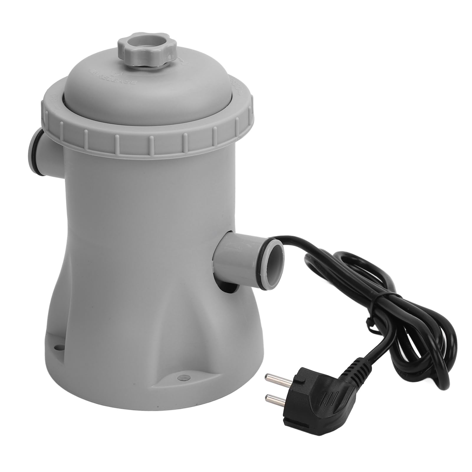 Bomba de Filtro de Piscina, Bomba de Piscina de Cartucho Eléctrico de 330 Gph con Cartucho de Filtro GFCI y Accesorios de Manguera para Piscinas (EU enchufe 220V)