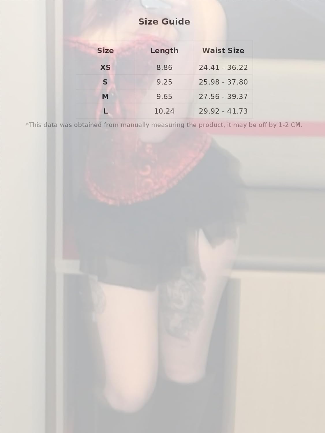 SHENHE Women's Lace Mini Skirt Y2k Low Rise Ruched Layered Ruffle Skirt - Image 5