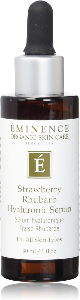 Suero hialurónico Eminence fresa ruibarbo, 1 onza