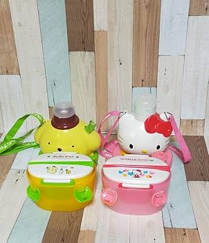 小僧寿し　水筒＆弁当箱　ポムポムプリン＆ハローキティ　セット 61Hqfe4uJQL._UF350,350_QL80_.jpg