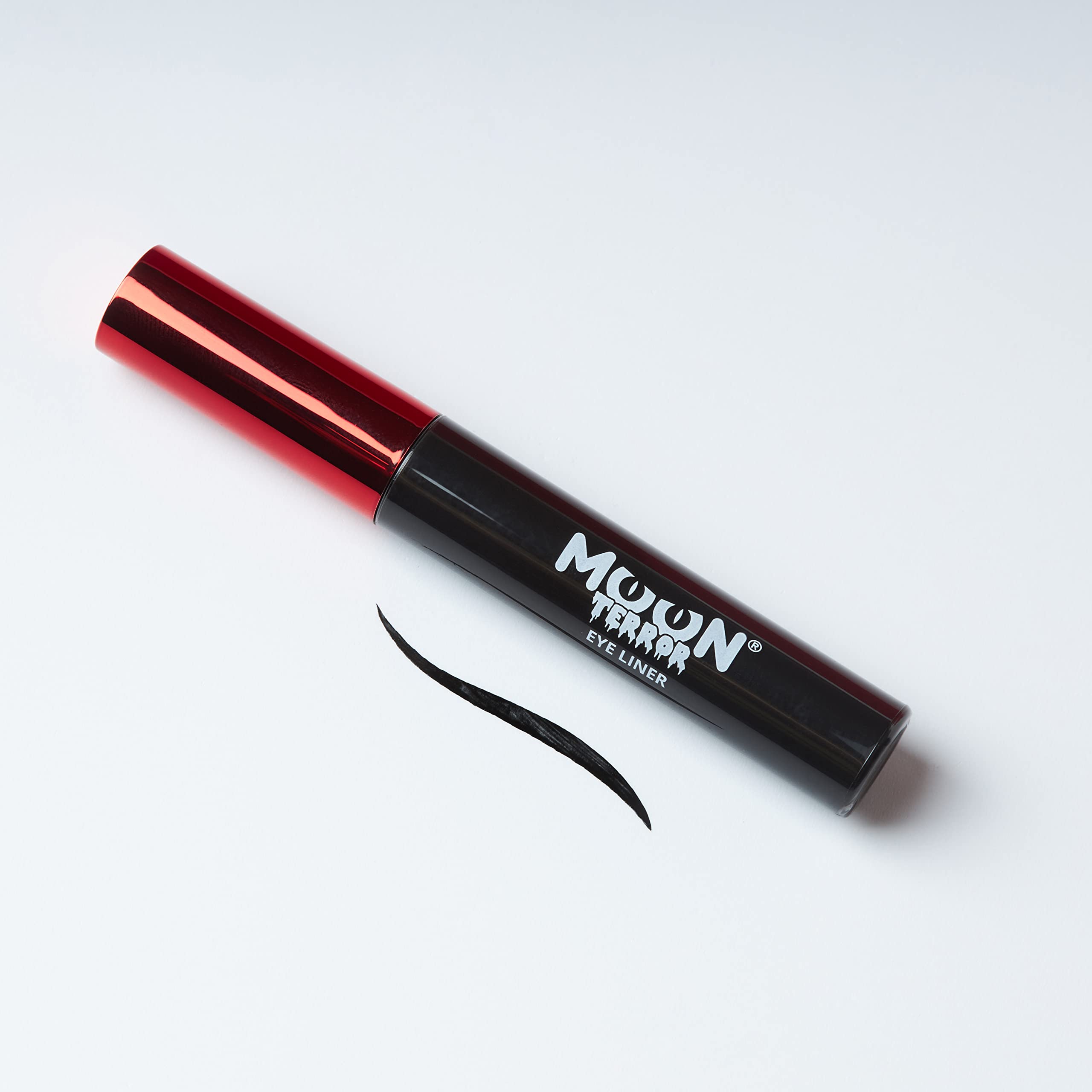 Moon Terror - Halloween Eye Liner - 10ml - SFX Make up for Halloween Vampire Zombie Theatre l Special Effects Make up (Midnight Black) - Image 2
