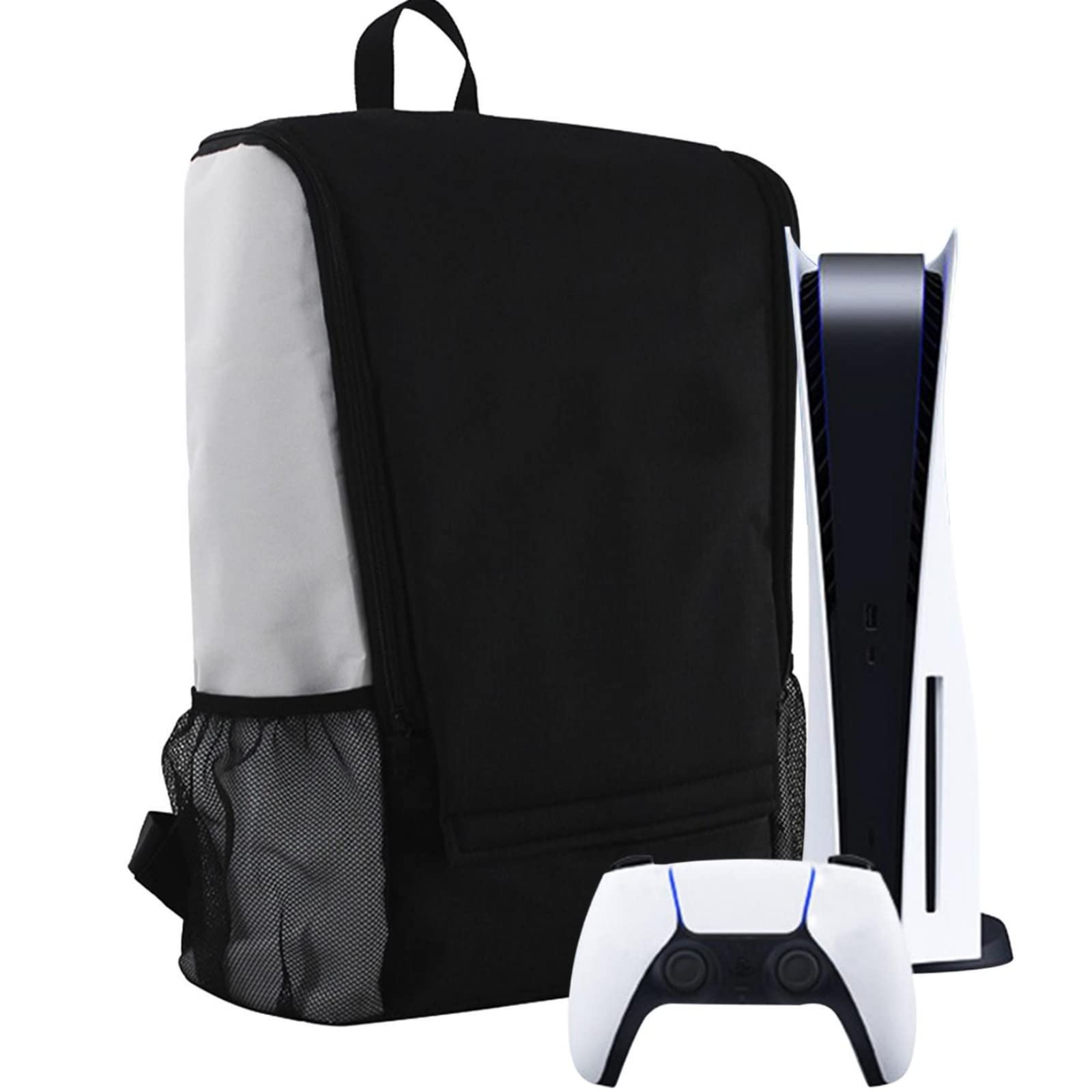 Noir-Sac De Rangement Pour Console Ps5, Sacoche De Transport Étanche Et