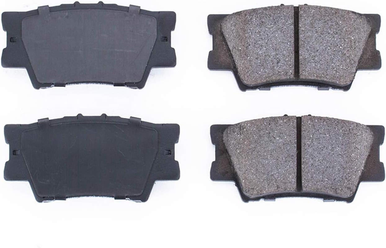PowerStop Rear Brake Pads For Lexus ES300h 2013-18 |ES350 2007-18 |Toyota Avalon 2008-18 |Toyota Camry 2007-20 |RAV4 2006-18 |Matrix 2009-13 - Z16 Ceramic Brake Pads Replacement, 16-1212