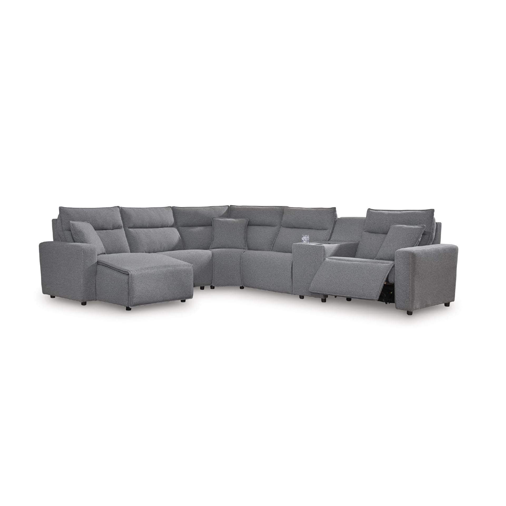 Signature Design by Ashley 6-Piece Power Reclining Sectional with Chaise