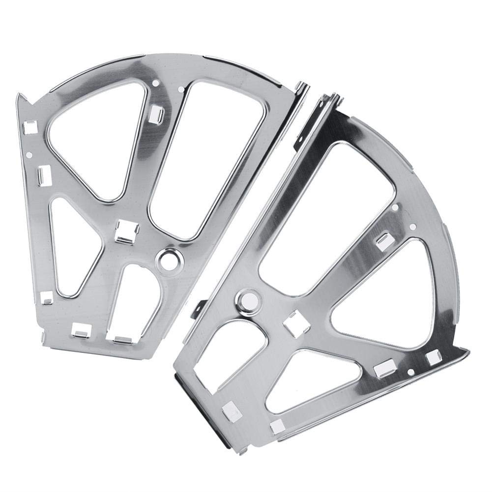 Bisagras de acero inoxidable para cajones de zapatos, 2 piezas, accesorios de repuesto para estante de Turing (2 capas)
