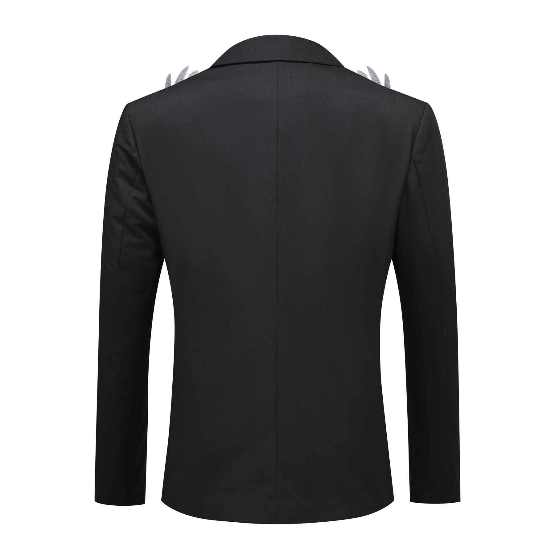 Allthemen Blazer Homme avec Paillettes Veste de Smoking Blazer Coloré Uni pour Soiré Mariage