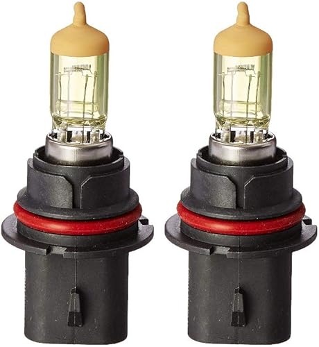 9004  HB1 - Bombillas halógenas de xenón para faros delanteros, par de bombillas de repuesto de 12 voltios, 100 W, 3000 K, color amarillo dorado