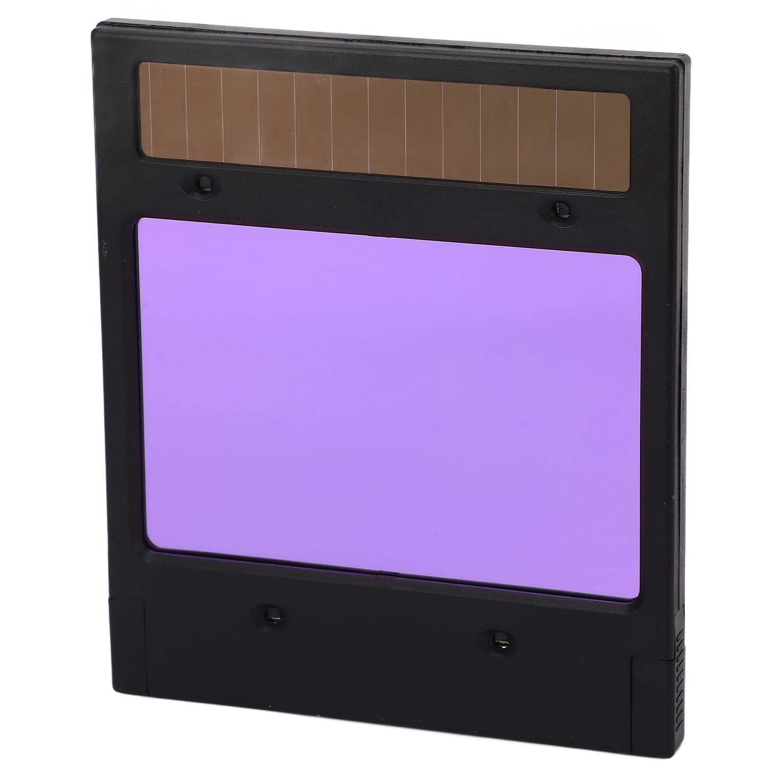 Lente de soldadura solar Pantalla digital de oscurecimiento automático, 100x67 mm 4 sensores Ventana móvil Cubierta de PP PA para casco de soldador Protección ocular