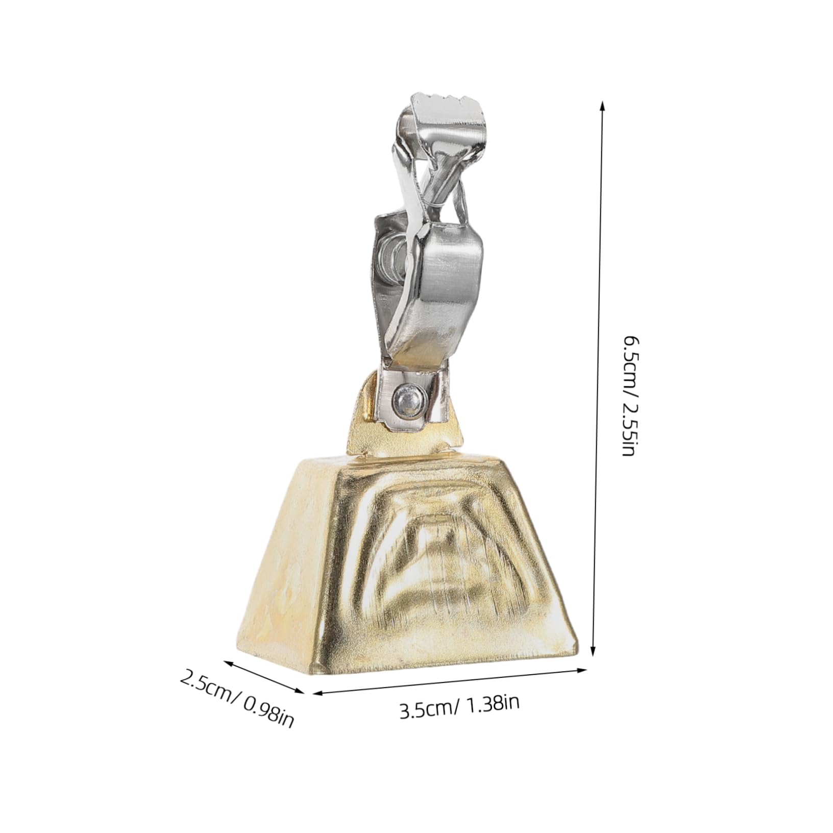 ifundom 10pcs Stainless Steel Fishing Bell Alert Set Durable Fishing Rod Bells Lightweight and Compact Design for and Long Term Use