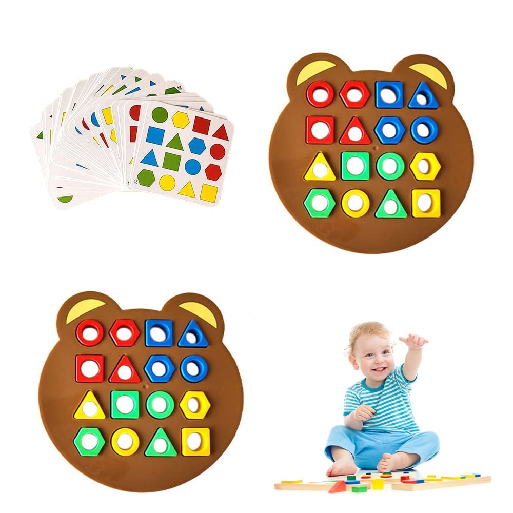 PRIYADARSHI Learning and Educational Geometric Shape Puzzle Quick Matching Two Players Board Game for Kids Girls and Boys (B0CJCLDYGR) Amazon Price History, Amazon Price Tracker