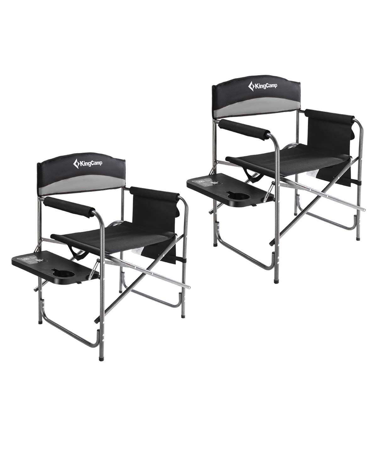 Buy KingCamp Heavy Duty Camping Directors Chairs Supports 400lbs for