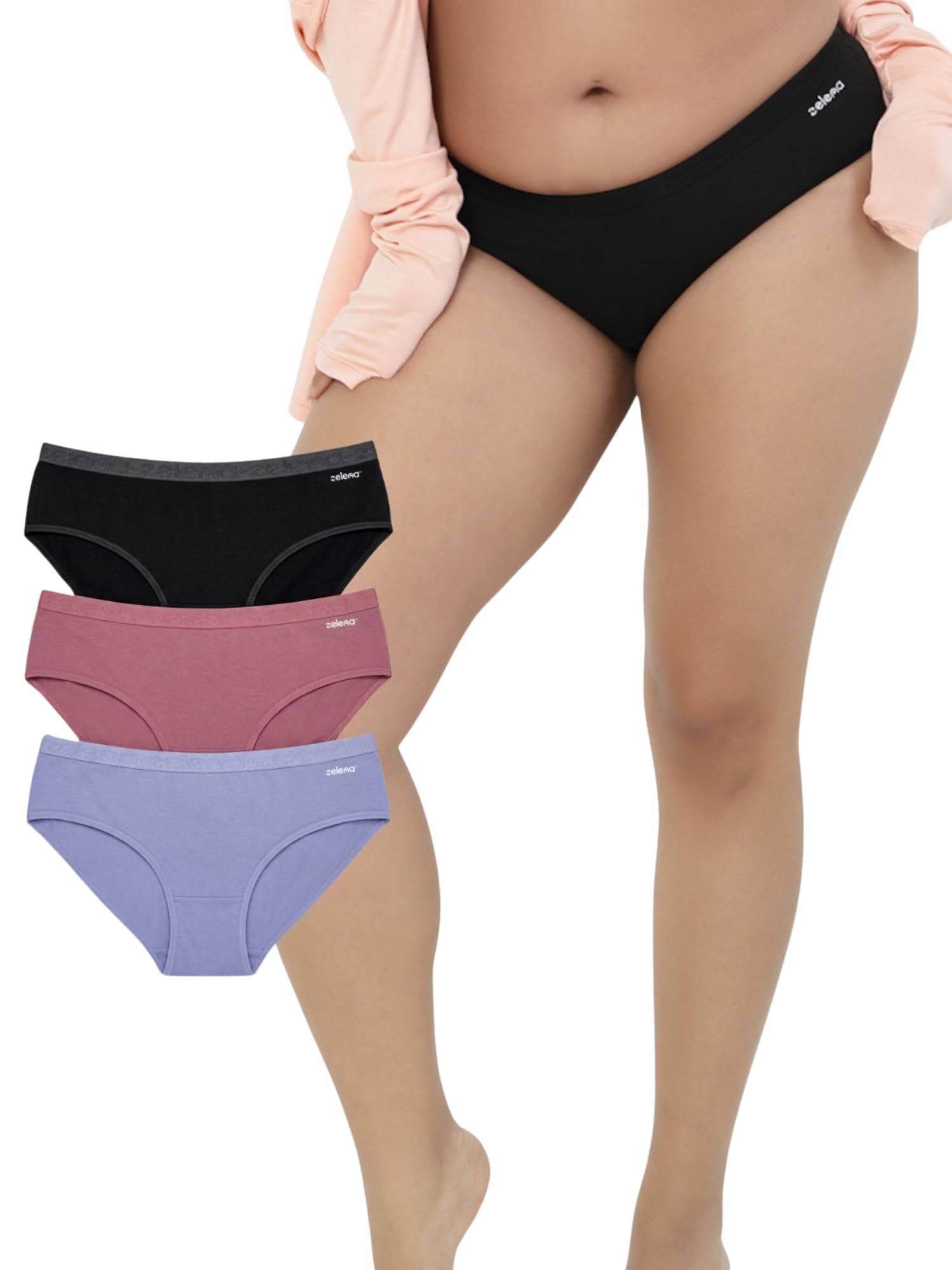 Cotton Mid Rise Maternity Hipster Panty for Postpartum Recovery-image-23