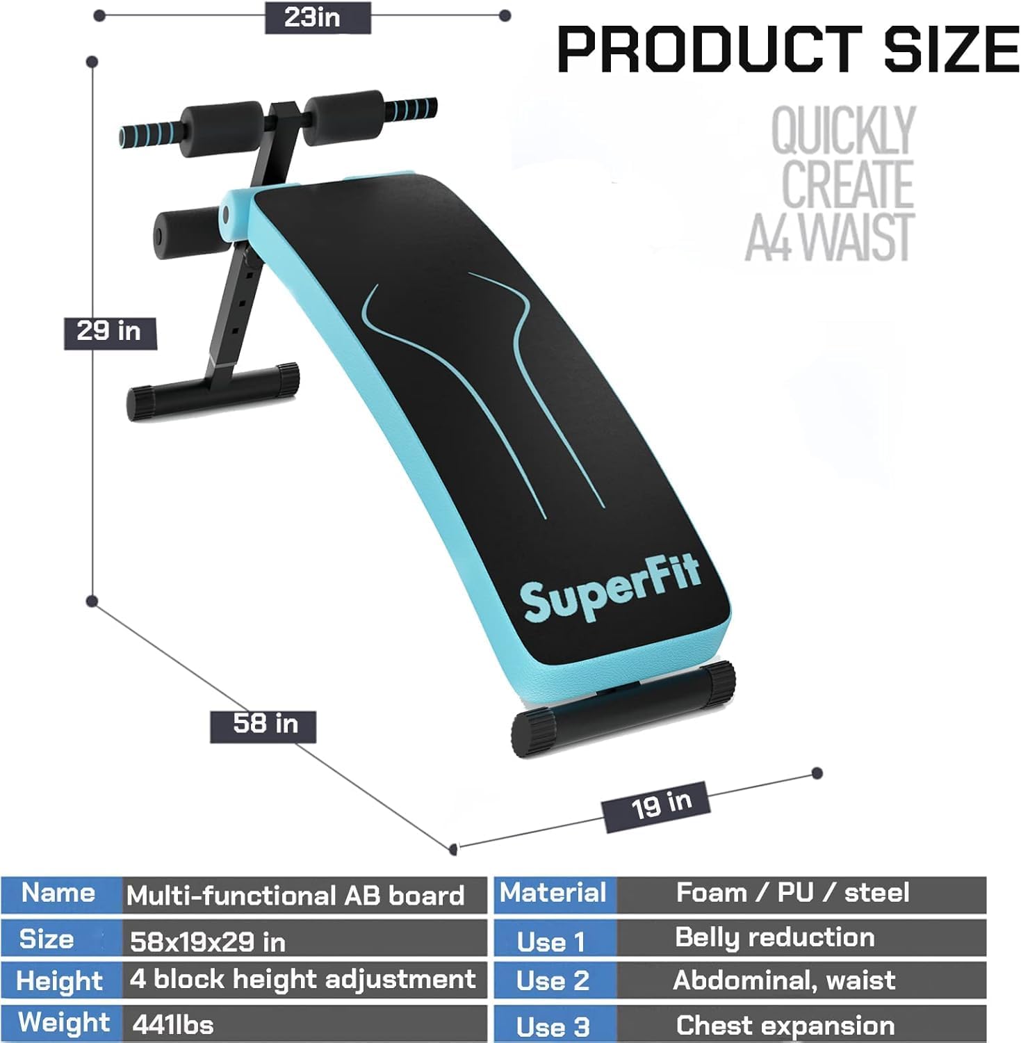 Sit up Bench Adjustable