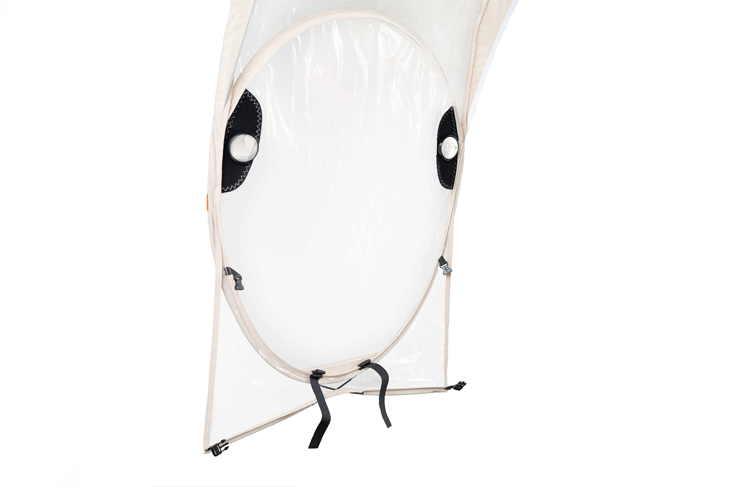 Bub-up Plus La Protection Pluie vélo en Version Plus Qui remplace Le vêtement de Pluie (imperméable, Veste, Cape, Parka, Poncho…). Options complémentaires par Rapport à la Version Classique.