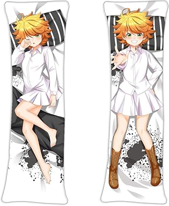 Amazon 約束のネバーランドエマ 抱き枕カバー 2way トリコット気持ちいい 等身大だきまくら アニメ 両面プリント150 X 50cm アニメ 萌えグッズ 通販