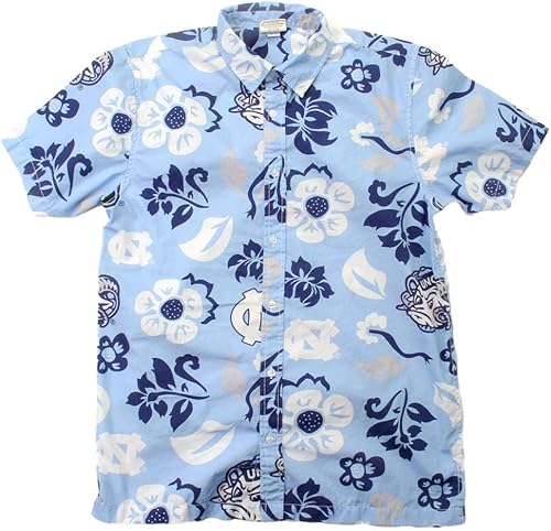 Wes & Willy Alabama Crimson Tide - Camisa floral para hombre