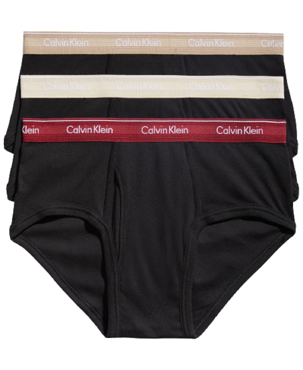 Calvin Klein Slip Uomo Confezione da 3 Cotone Elasticizzato