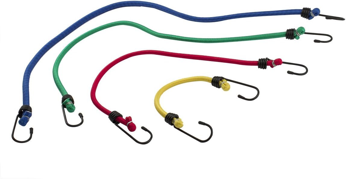 Erickson 06622 Multiple Length Bungey Cord Assortment Jar, (Pack of 25)