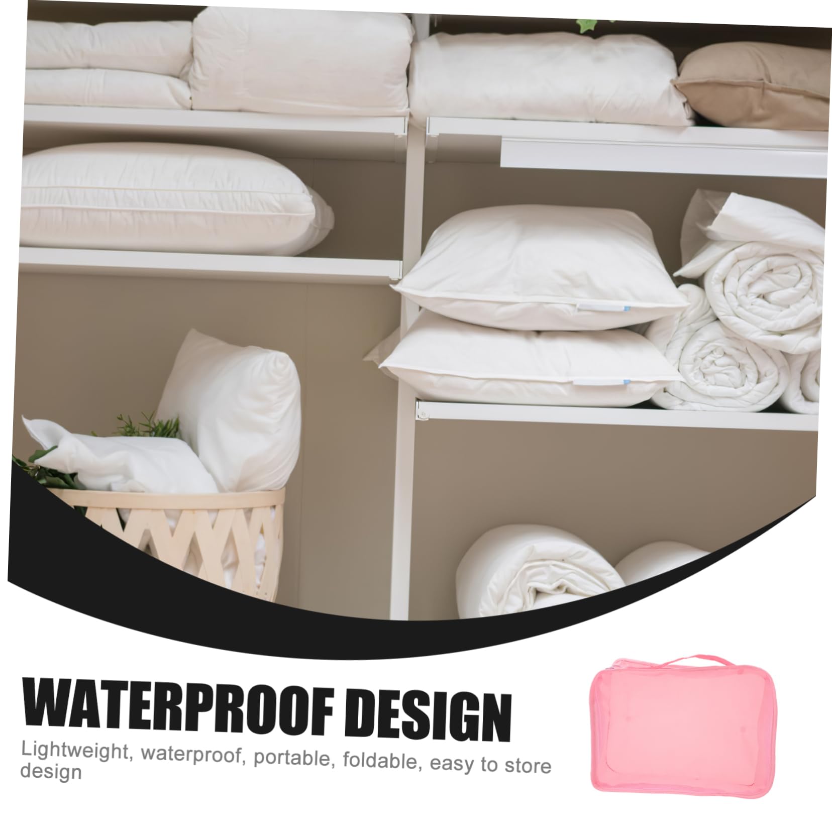 Alipis Borsa da Viaggio Tutto per Abiti di Borse Portaoggetti per Viaggi Organizer per Bagagli in Leggero e Pratico per Contenere Vestiti Biancheria Sporca e Accessori