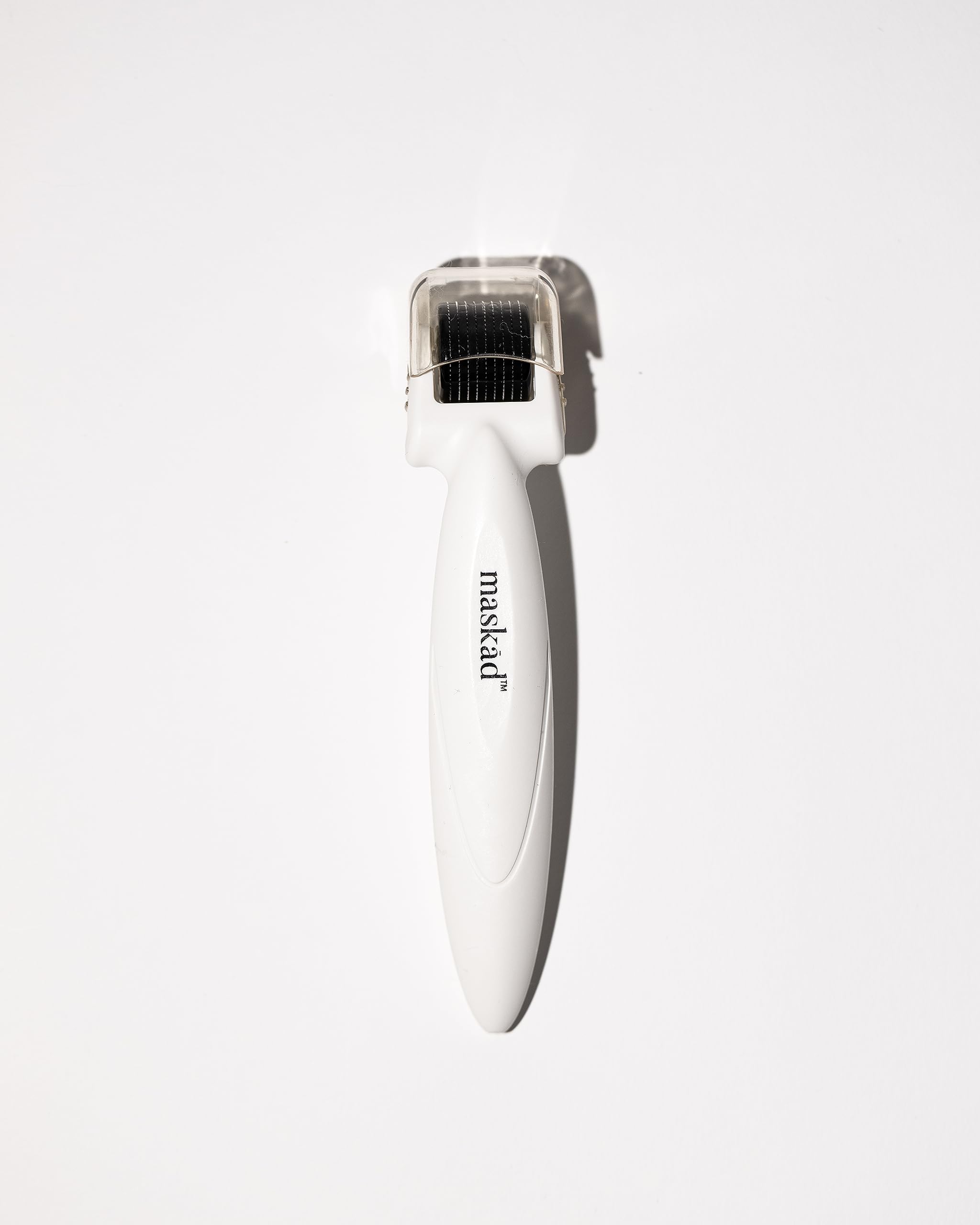 MASKĀD Derma Roller for Face and Beard | 0.25mm Micro Needles | Enhances Serum Absorption, Stimulates Hair Follicles, Ideal for All Skin Types | Includes Hydrating Serum