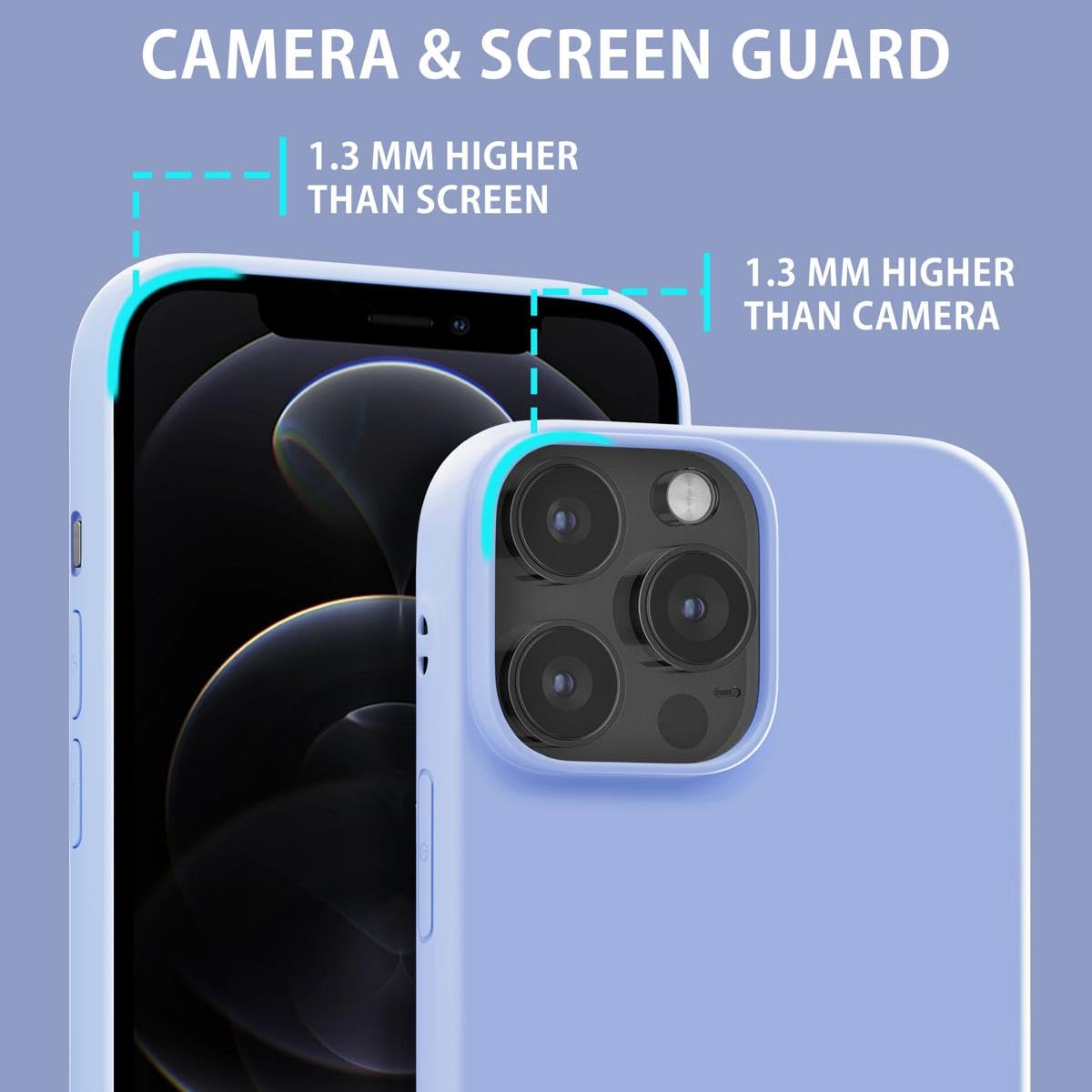 MyGadget Custodia per iPhone 12 Pro Max - Hardcase con Strato