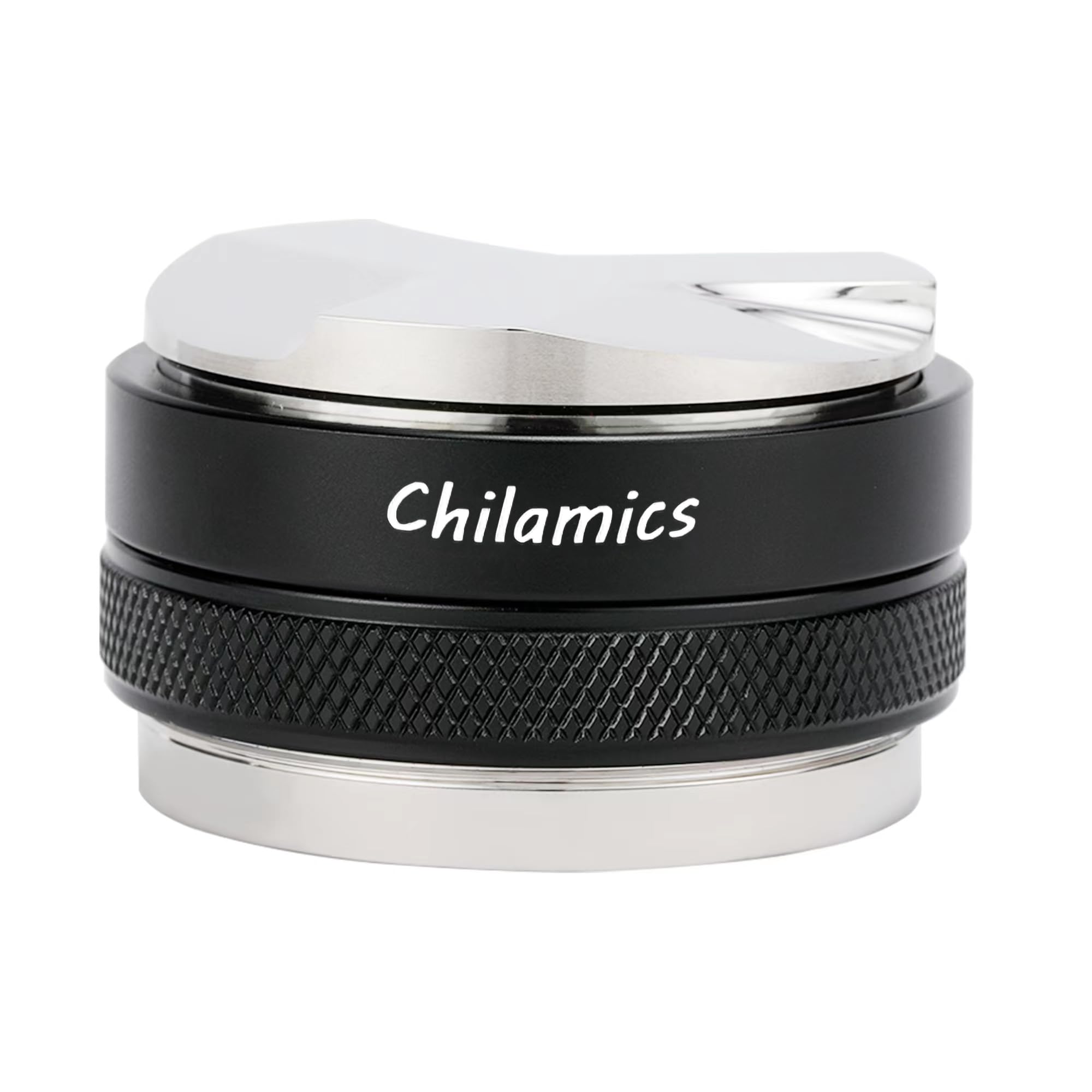 Chilamics 51mm Coffee Distributor and Tamper, Dual Head Coffee Leveler Fits for 53mm Portafilter, Professional Adjustable Depth Espresso Hand Tamper