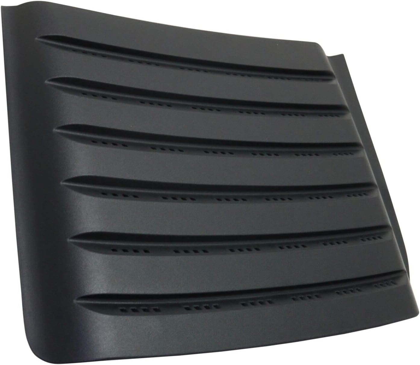 Hood Scoop Insert for Chevrolet Silverado 2500 3500 2011 to 2014 Driver Side, with Clips, for 2500hd/3500hd, Textured-Black, Made of Pp Plastic, GM1239106