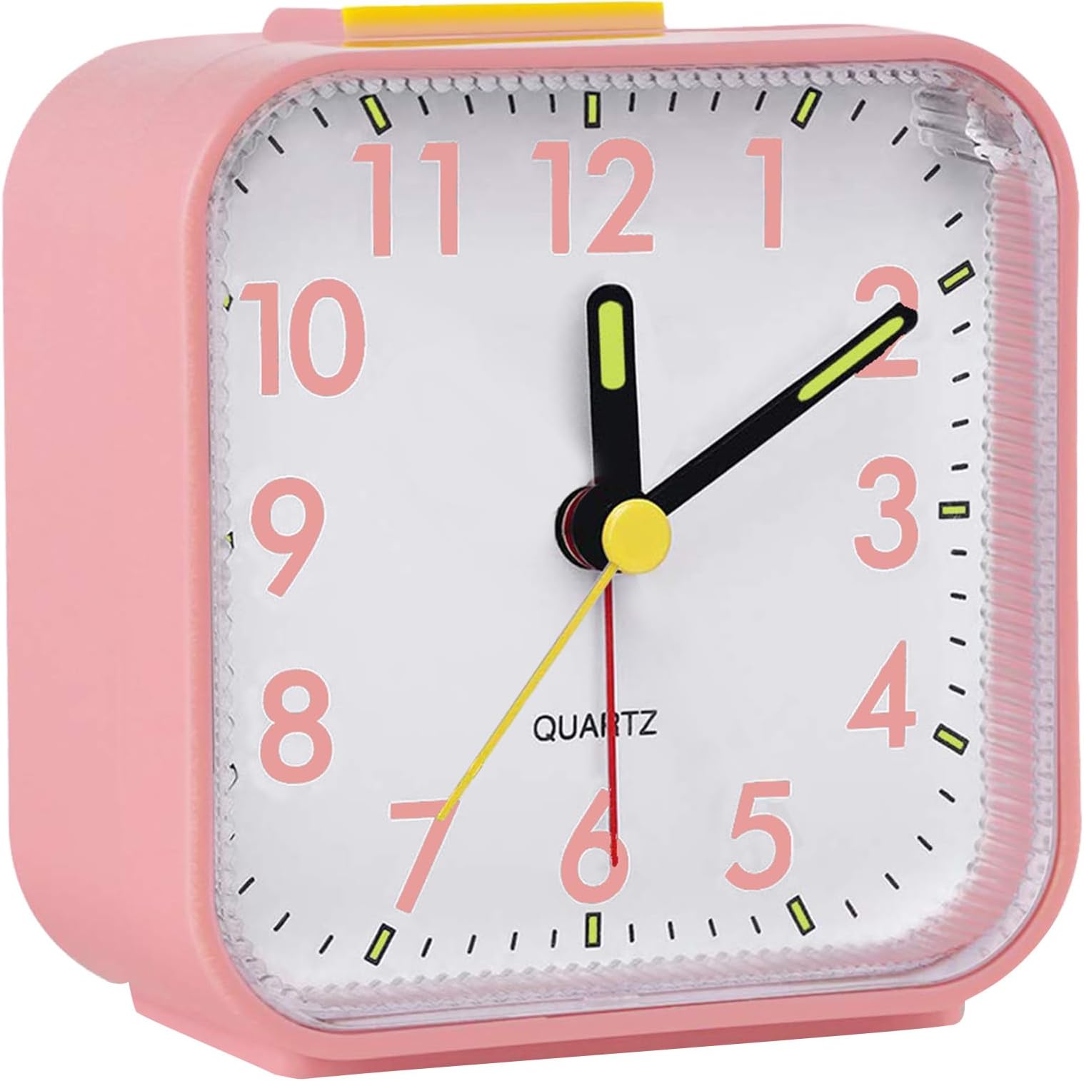 RSYHVG Silent Alarm Clocks Bedside Non Ticking Battery Powered Desk