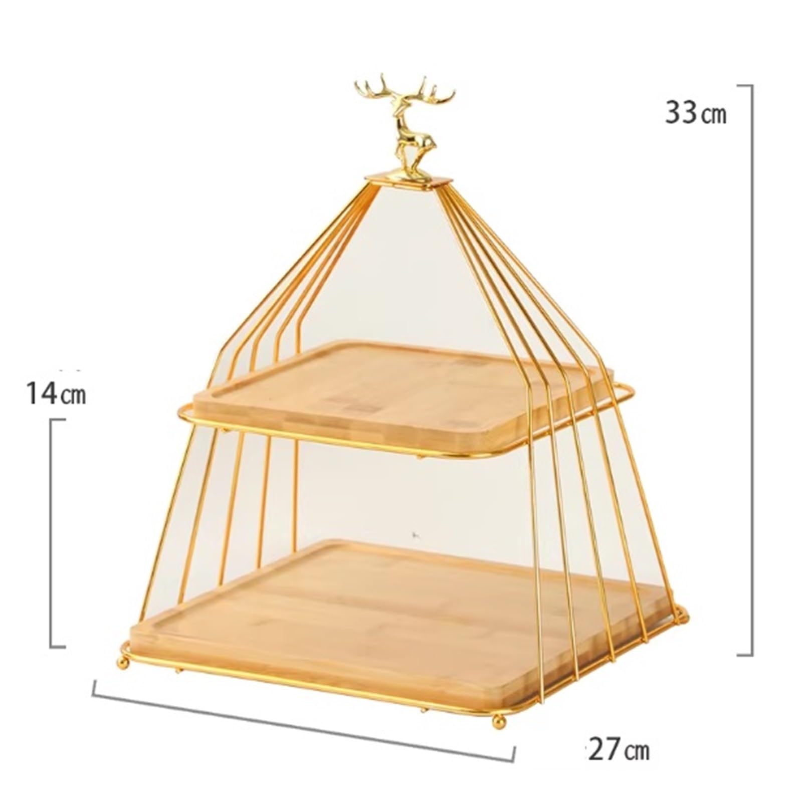 Présentoir à Gâteau Présentoirs à gâteaux, Plateaux thé de l'après-midi et présentoirs Plats froids sur Le thème la forêt Stand de Gâteaux(Petit)
